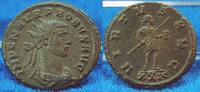 Antike / Römische Kaiserzeit / Probus Antoninian, Probus, 276-282, VIRTUS AVG, Mars n.r. gehend