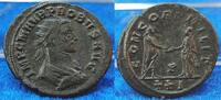 Antike / Römische Kaiserzeit / Probus Antoninian, Probus, 276-282, CONCORDIA MILIT c2, Probus l. im Handschlag mit Concordia