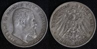 Württemberg 3 Mark Wilhelm II.