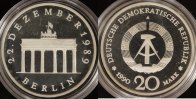 DDR 20 Mark Brandenburger Tor