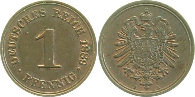 Deutschland Pfennig A Prfr Stgl Ma Shops