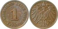 1 Pfennig 08G Punkt direkt am 8 !!! ss-