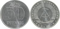 50 Pfennig DDR 1958A st.spgl!!!