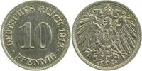 10 Pfennig 1912E vz/stgl 写真