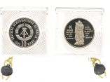 Gedenkprägungen 10 Mark 10 Mark 1985 verplombt