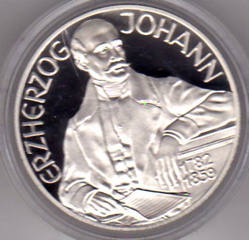 100 Schilling 1994 Österreich Silber Gedenkmünze Millennium Serie