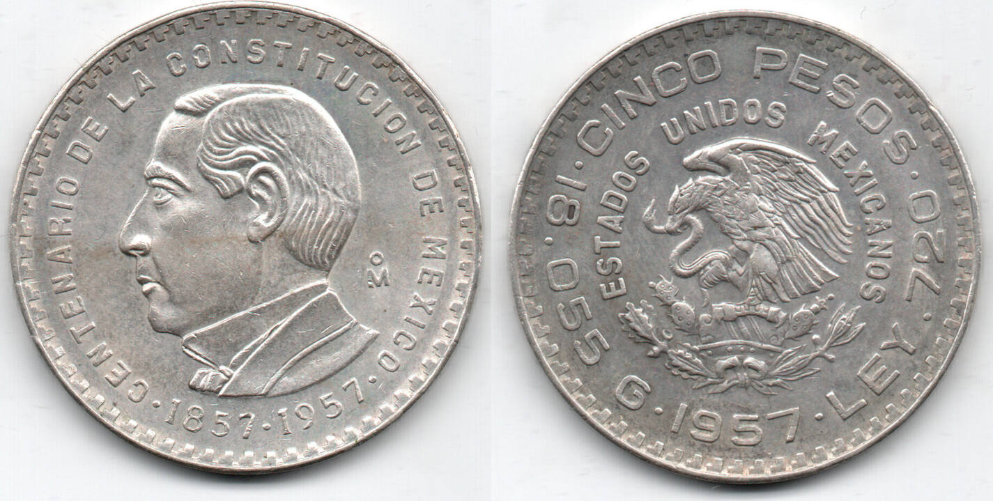 Mexico Mexiko Pesos Miguel Hidalgo Erhaltung Siehe Scan Sehr