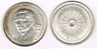 Thailand 50 Baht Thailand, silver coin 20th anniversary of the world fellowhip of buddhists"