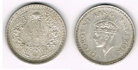 Indien 1 Rupie India, 1 Rupee 1943 "King George VI.", like scan!