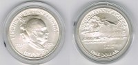 USA 1 Dollar USA, Silber-Gedenkmünze Eisenhower, like scan