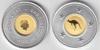 Australien 2 Dollars Australia, 2 Dollars, Kanguruh, siehe Scan