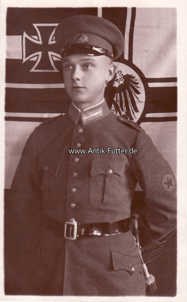 Deutsches Reich O J Fotokarte Matrose Vor Reichskriegsflagge Ma