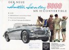 England Auto-Prospekt/Broschüre/Der neue Austin Healey 3000 Mk III Convertible