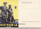 Drittes Reich Reklamekarte/VICTORIA RÄDER