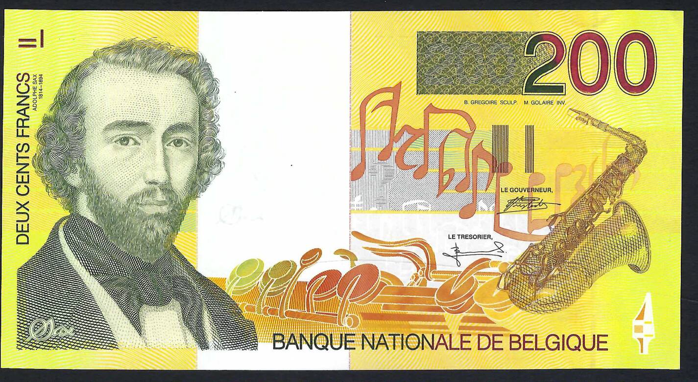 Belgique Belgien Belgium Francs Adolphe Sax Spl Ma Shops