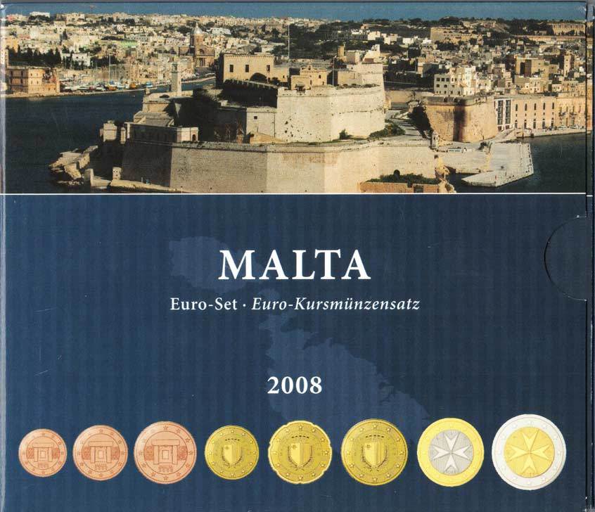 Malta Kms Cent Euro Kursm Nzensatz Unc Im Blister Ma Shops