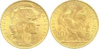 Frankreich 20 Francs Gold Dritte Republik 1870-1940.