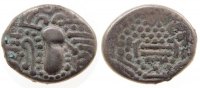 Indien IPS Drachme Ag Sassasinen, Saurashtra u. Gujarat, stil.Büste / stil. Feueraltar