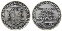 Vatikan Medaille Silber Sede Vacante 1963 - Monsignore Federico Callori di Vignale, Wappen / Mehr