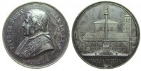 Vatikan Medaille Silber Pius IX (1846-1870) - auf die Errichtung der Säule vor San Lorenzo Fuori