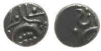 Indien IPS 1 Chuckram Ag Travancore, 1600-1847, ca. 0,35 Gramm