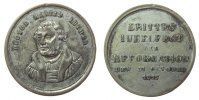 Reformation / Religion Medaille -- Luther Martin (1483-1546), auf die 300 Jahrfeier der Reformation am 31 Oktober 1817, unsigniert, ca. 24,4 MM, kleine Randfehl