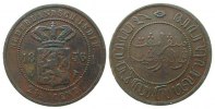 Niederl. Indien 2 1/2 Cents Ku .