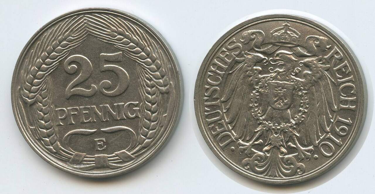 Deutsches Reich Kaiserreich Pfennig E Muldenh Tten G