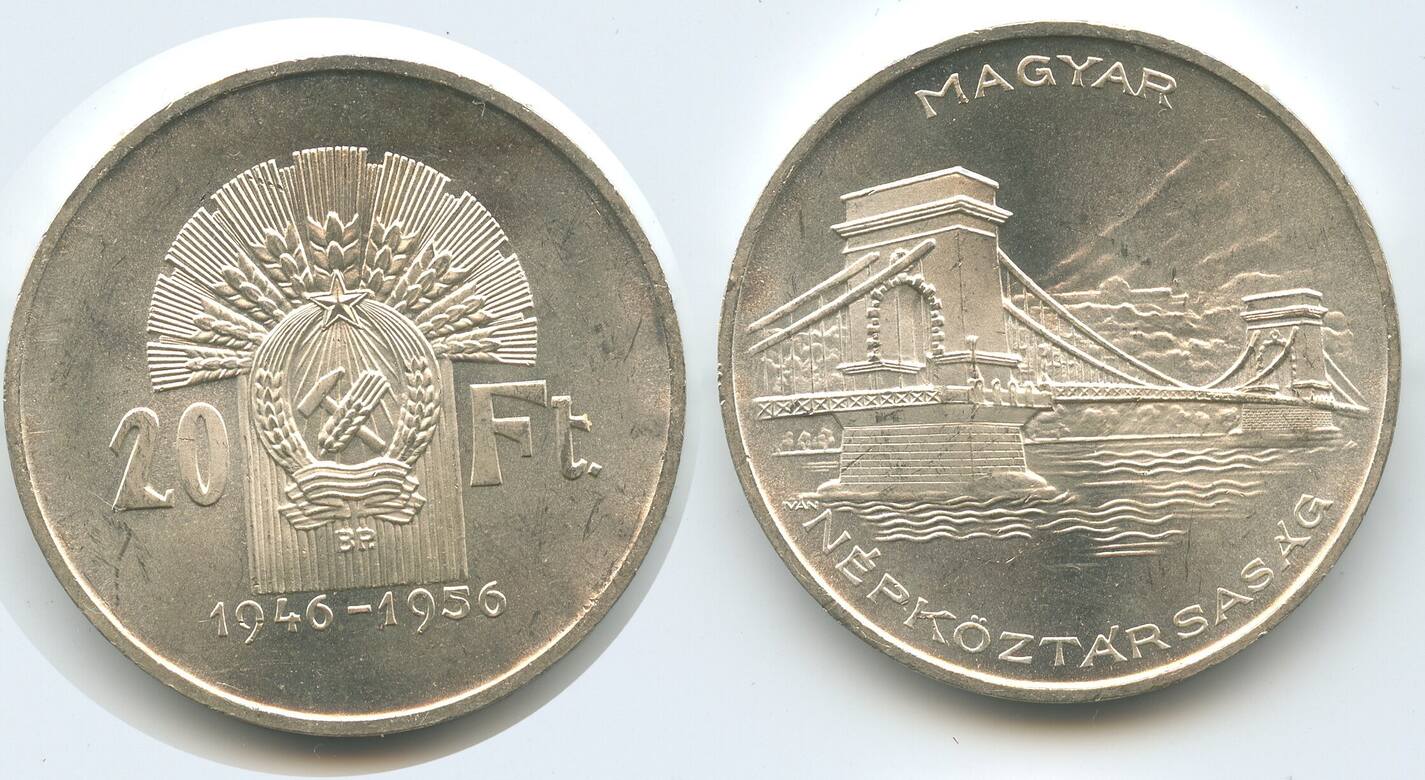 Ungarn Magyar N Pk Zt Rsas G Forint Silber Bp Budapest M