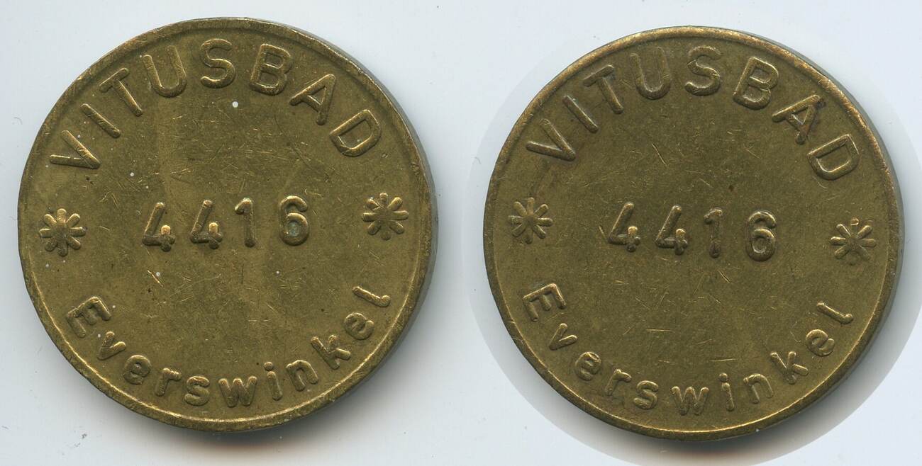 Deutschland Bundesrepublik Nordrhein Westfalen Wertmarke Jeton Token Nd