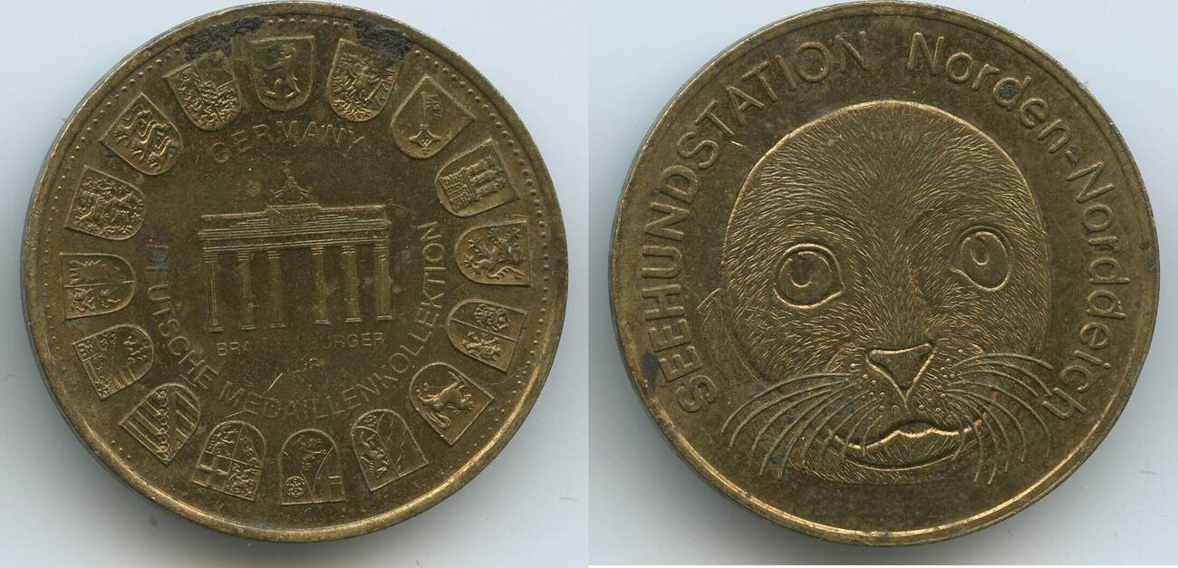 Deutschland Bundesrepublik Niedersachsen Medaille Souvenir Token Nd