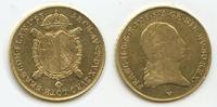 Österreich / Italien Mailand Sovrano M#3375 - Habsburg Franz II. 1792-1835 - Schrötlingsfehler auf der Wappenseite