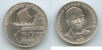 Senegal 50 Francs M#3451 - Senegal 50 Francs 25 th Anniversary Euoafrique Program - SEHR RAR