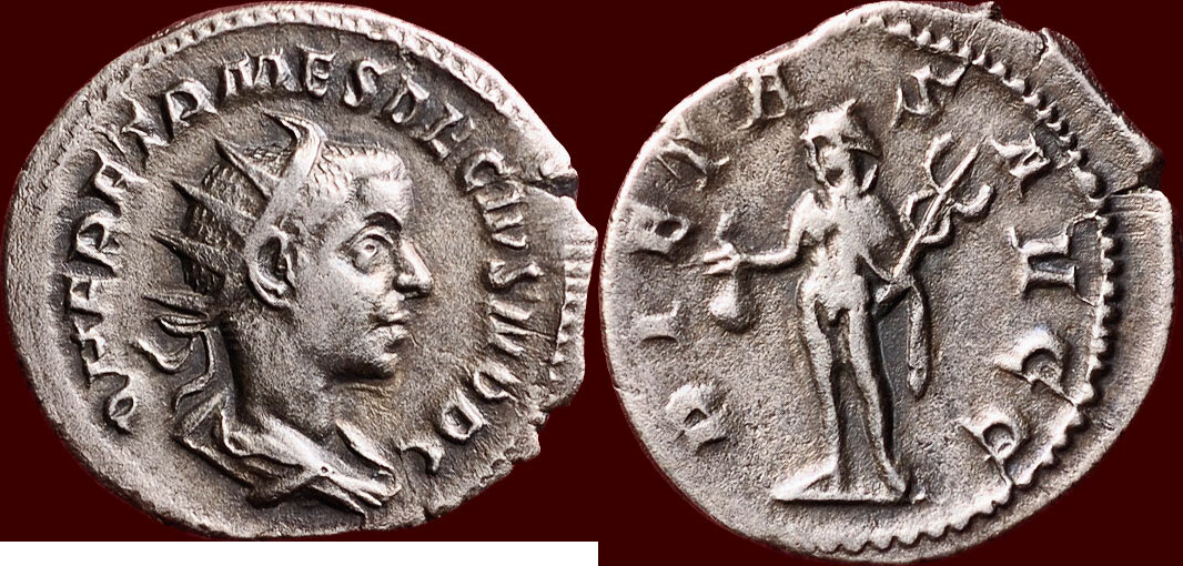 Roman Empire Herennius Etruscus As Caesar Ar