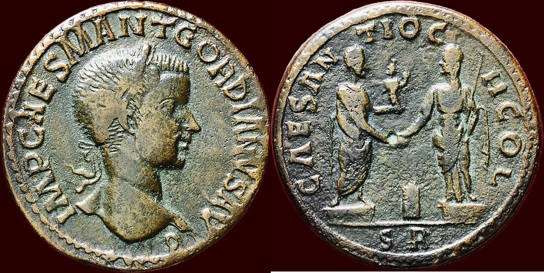 Roman Empire 238 244 N Chr GORDIANUS GORDIAN III 238 244 PISIDIA