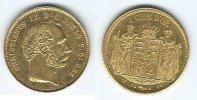Dänemark 1 D'OR Dänemark 1 D'OR Christian IX 1869