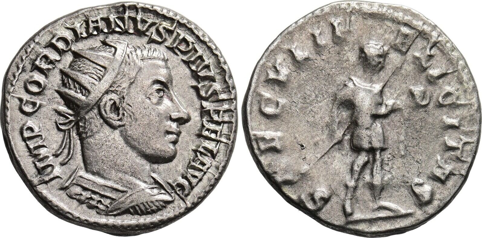 ROMAN COINS Antoninian GORDIANUS III PIUS 238 244 Vorzüglich sehr