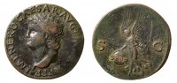 ROMAN COINS - Dupondius NERO, 54-68