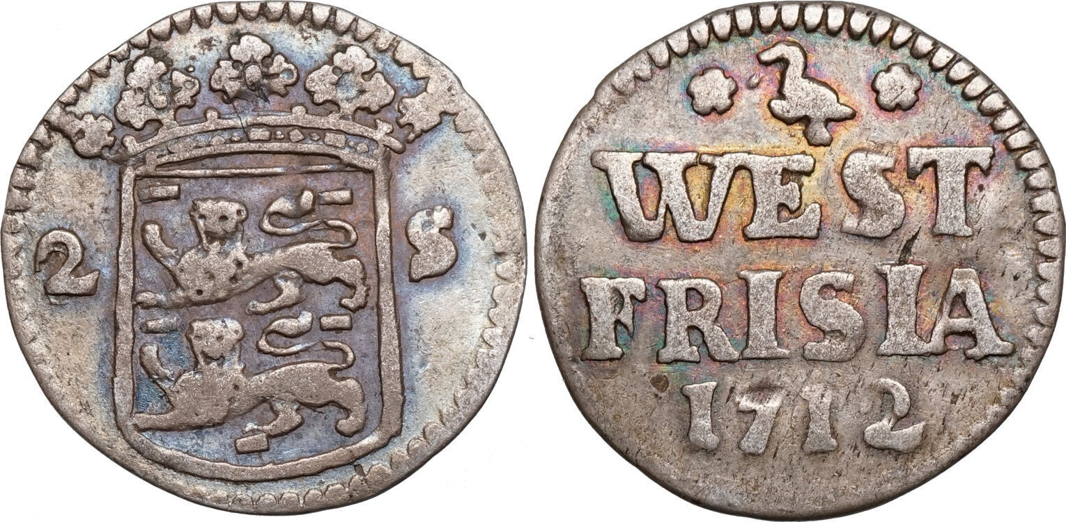 Niederlande Westfriesland Doppelstuiver Gulden Ss Ma Shops