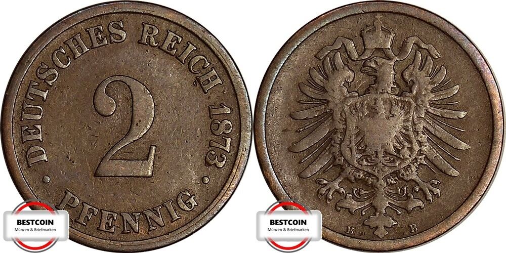 Pfennig B J Kursm Nze Aus Dem Kaiserreich Ss Ma Shops