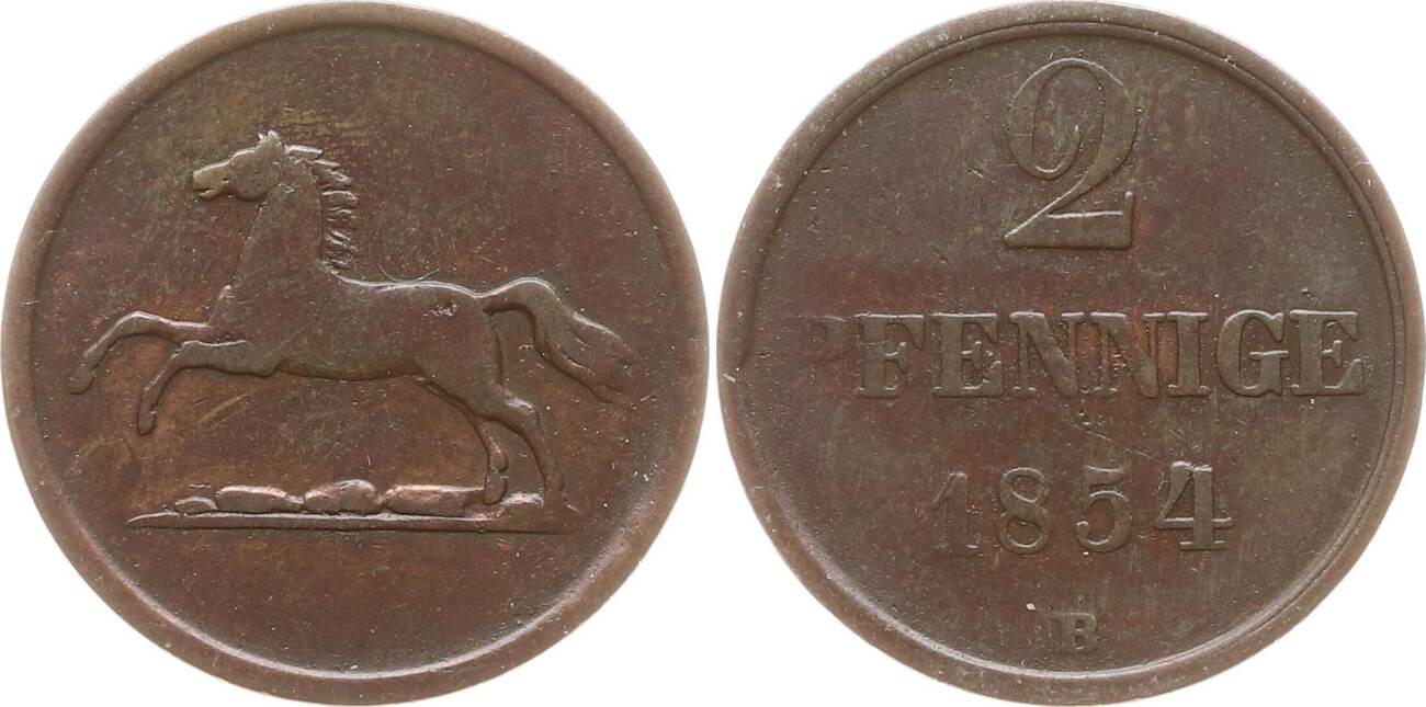 Braunschweig Wolfenb Ttel Pfennig B Wilhelm Sehr