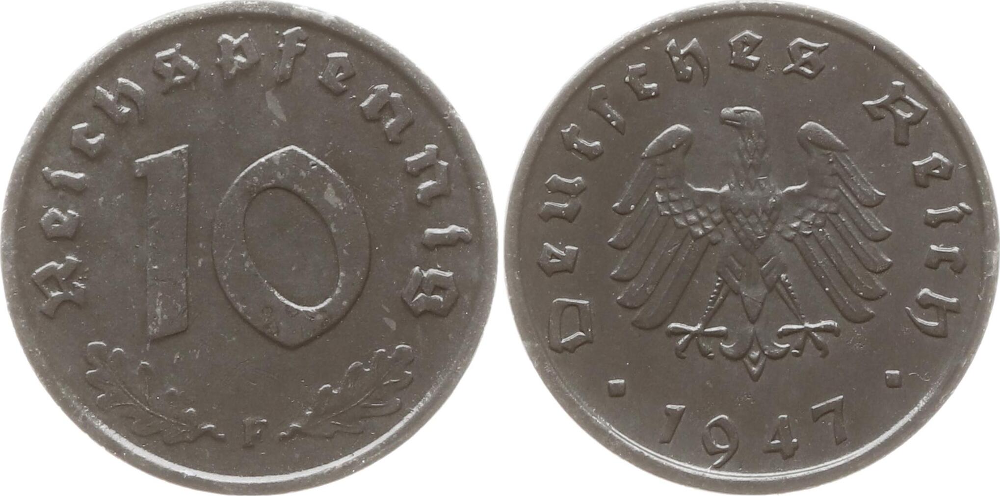 Deutschland Alliierte Besetzung Pfennig F Besser Als