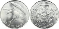 Singapur 10 Dollars Republik seit 1965.