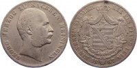 Sachsen-Meiningen Taler Georg II. 1866-1914.