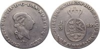 Schleswig-Holstein, Königliche Linie 1/3 Speciestaler Christian VII. 1766-1808.
