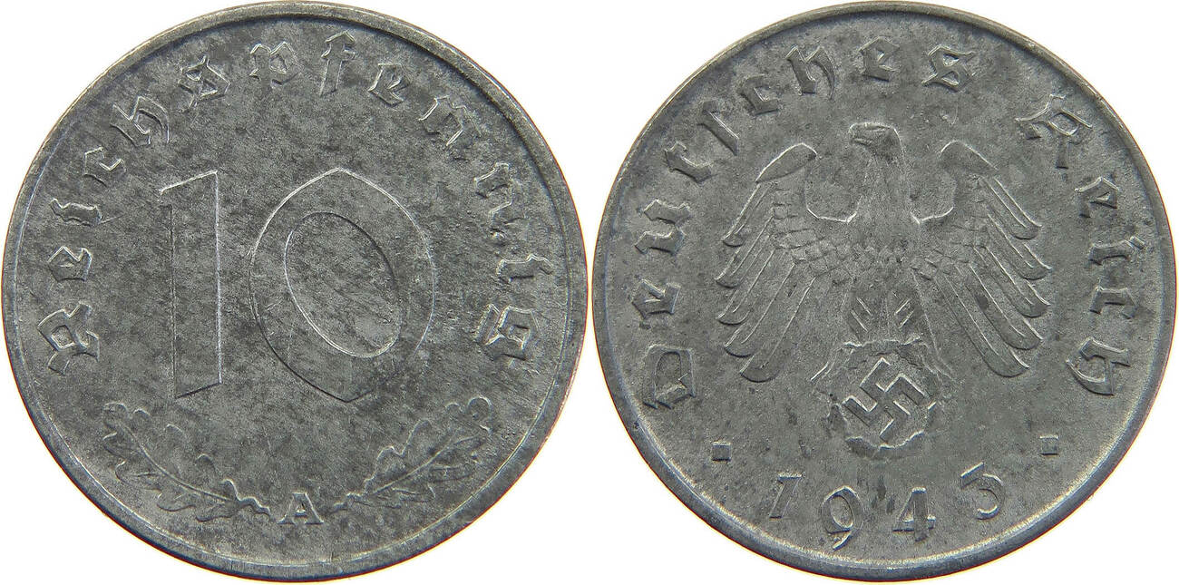 Drittes Reich Pfennig A Ss Ma Shops