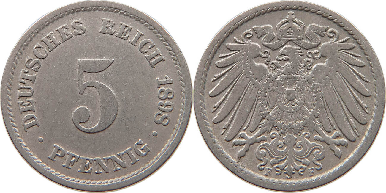 Kaiserreich Pfennig F Ss Ma Shops