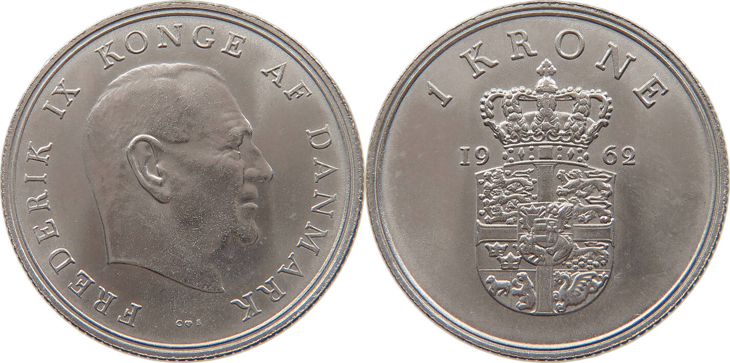 Denmark Krone Frederik Ix Vz Ma Shops