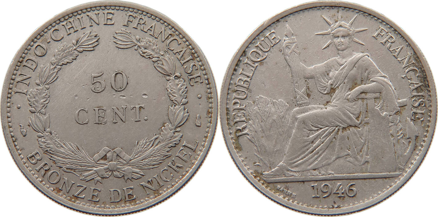 Indochina Cents Centimes Ss Ma Shops