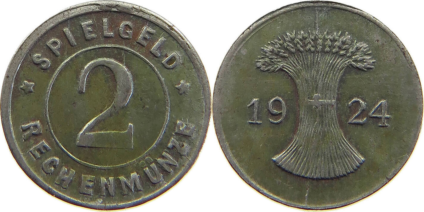 Weimarer Republik Spiel Marke Token Pfennig Ss Ma Shops